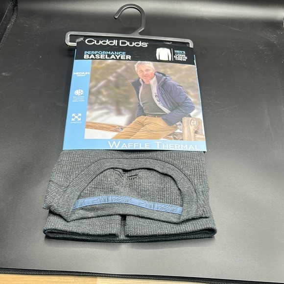 🔥 Cuddl Duds Men's Waffle Thermal Base Layer – Warm & Lightweight (New, Size M) - Picture 1 of 3